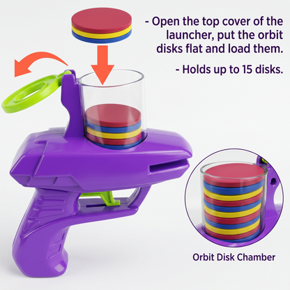 PupLux™ OrbitDisk Launcher