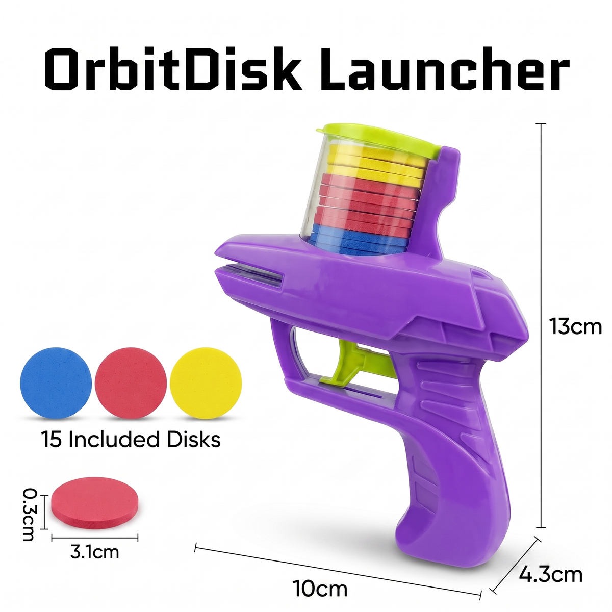PupLux™ OrbitDisk Launcher