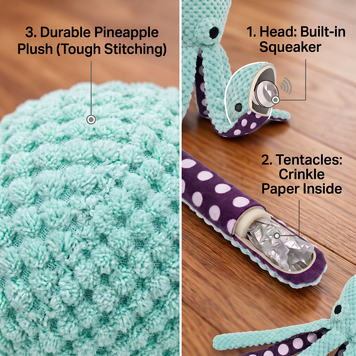 PupLux™ OctoTough Plush