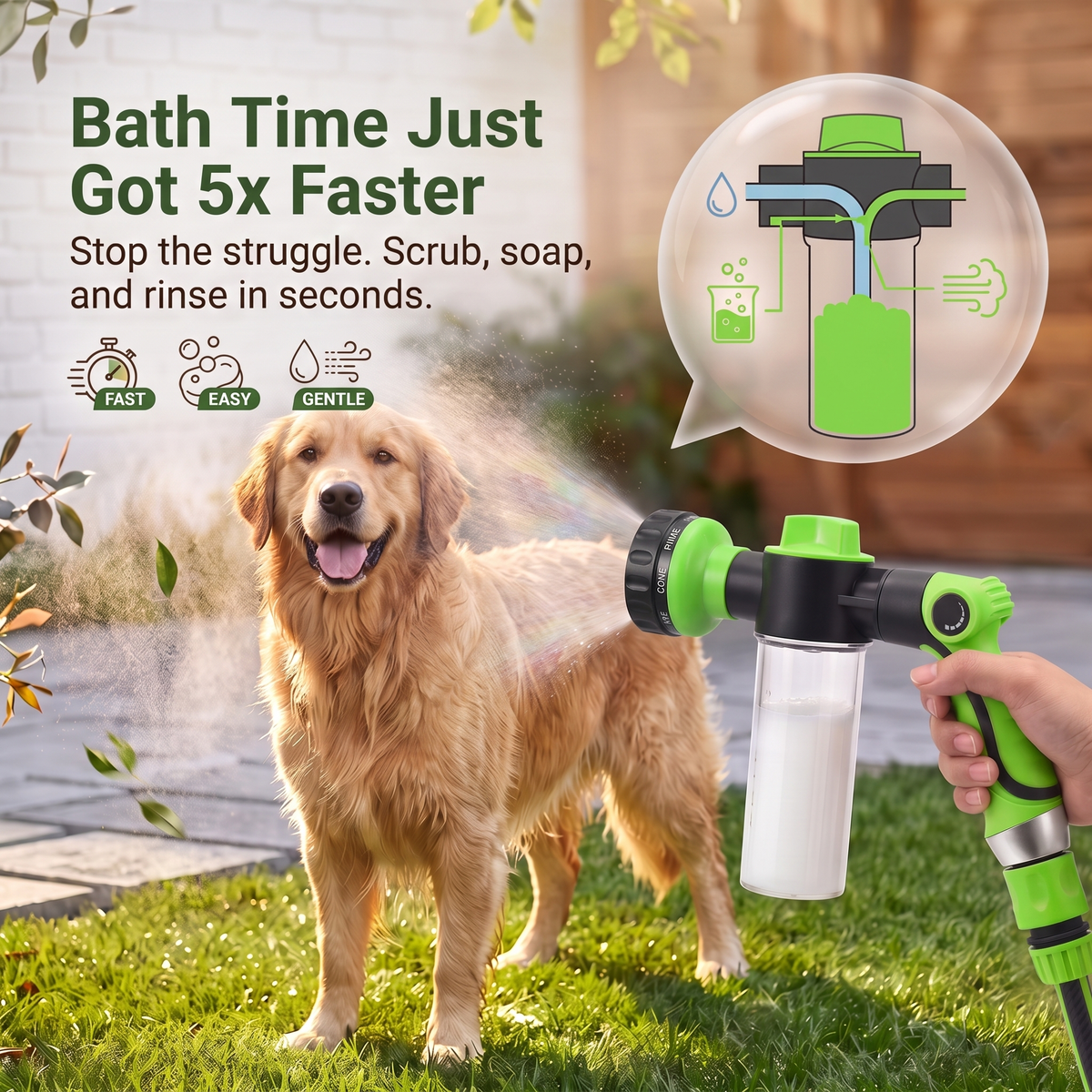 PupLux™ Pro-Foam Wash Master