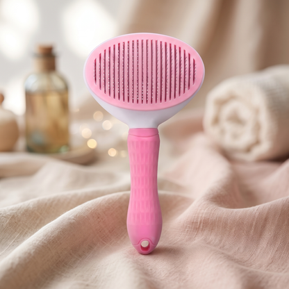 PupLux™ Pro-Groom Self-Cleaning Slicker