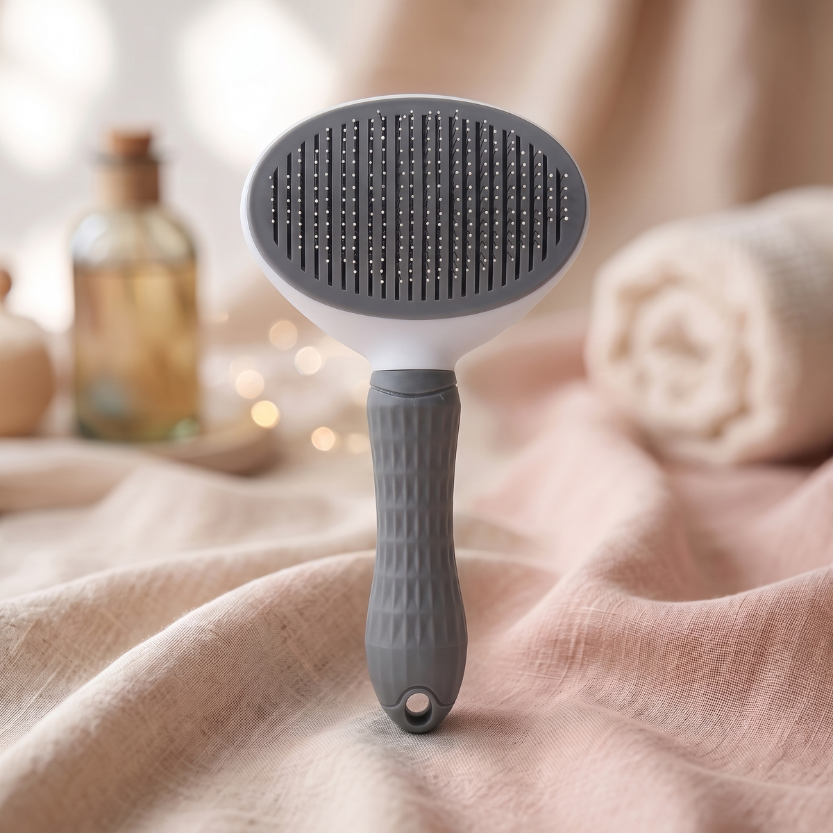 PupLux™ Pro-Groom Self-Cleaning Slicker